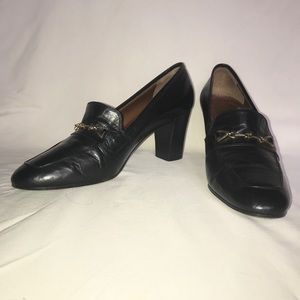 Vintage Gucci Loafer Heels